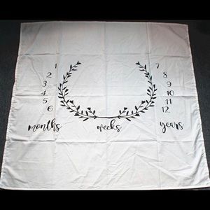 NWT Baby Milestone Blanket